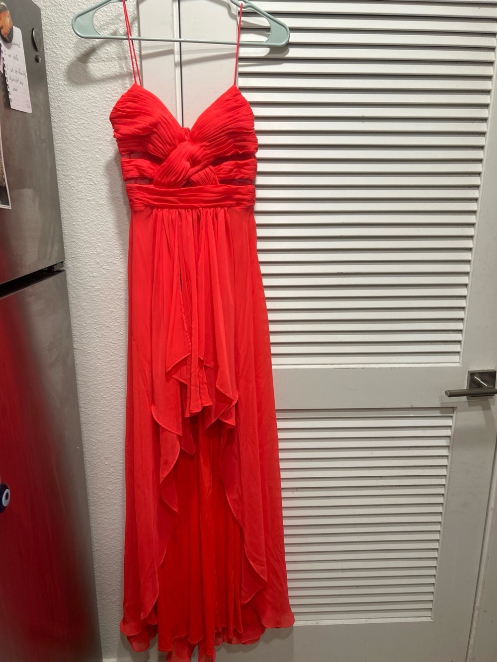 Hailey Logan Red High-Low Evening Dress